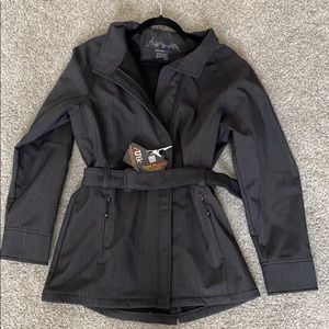 Women’s grey dress coat